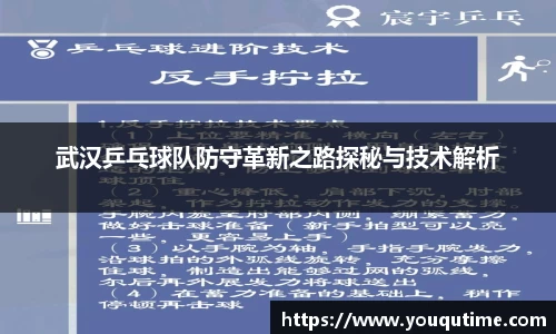 熊猫体育武汉乒乓球队防守革新之路探秘与技术解析